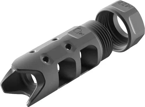 AUDERE QUARTER STROKE MUZZLE - BRAKE 30 CAL 5/8"-24 BLACK - Image 2