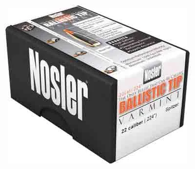 NOSLER BULLETS 22 CAL .224 - 40GR BALLISTIC TIP 250CT - Image 2