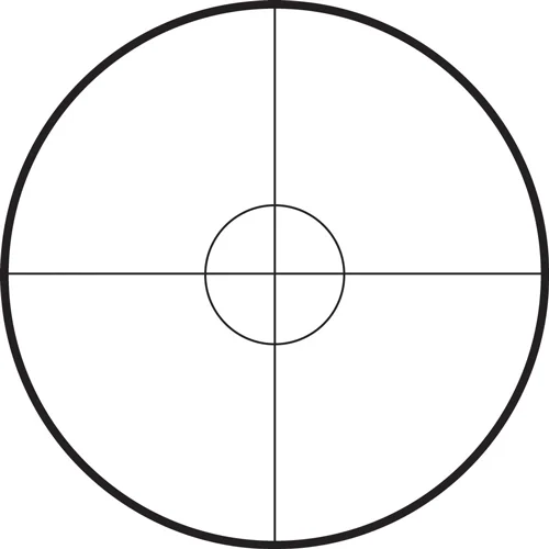 TRADITIONS SCOPE 3-9X40MM - CIRCLE RETICLE BLACK MATTE - Image 2