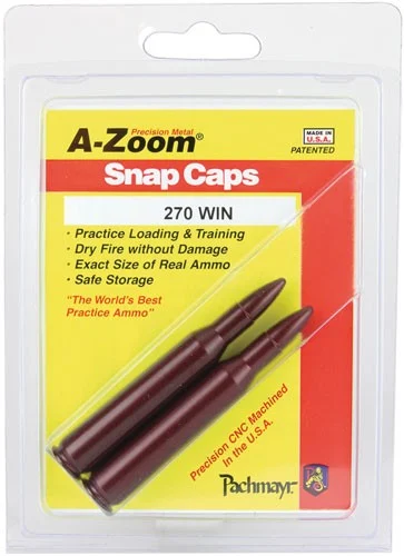 A-ZOOM METAL SNAP CAP .270 - WINCHESTER 2-PACK - Image 2