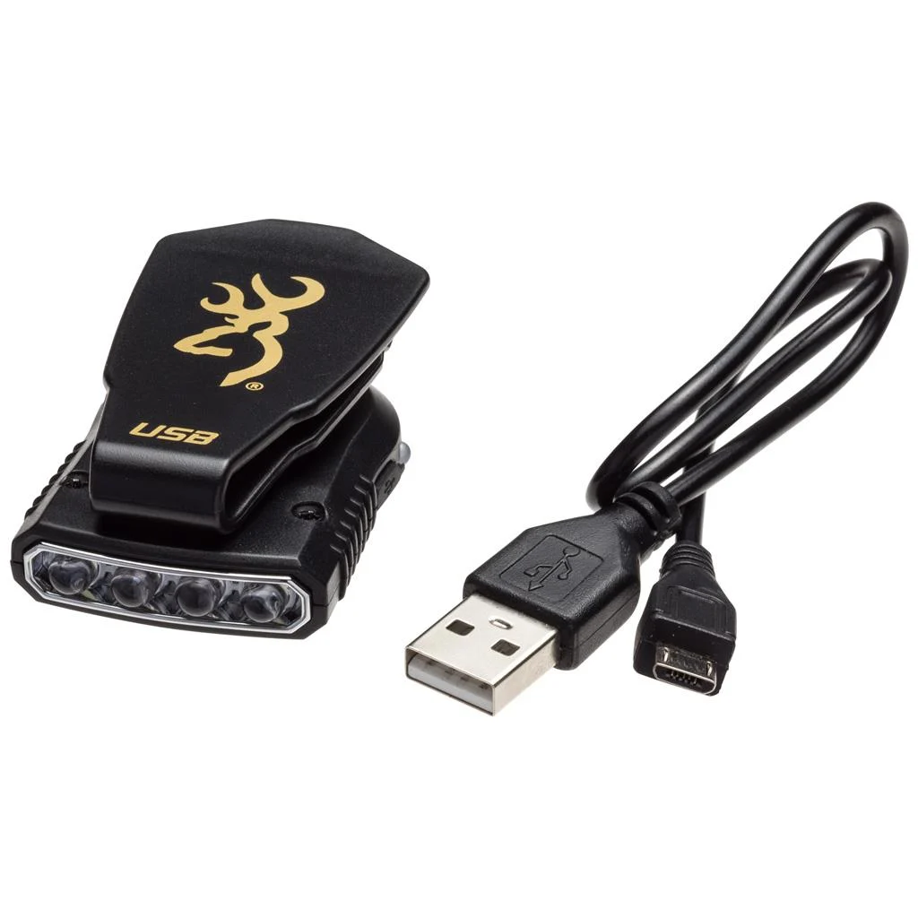 Browning Night Seeker 2 Rechargeable Cap Light USB - Image 3