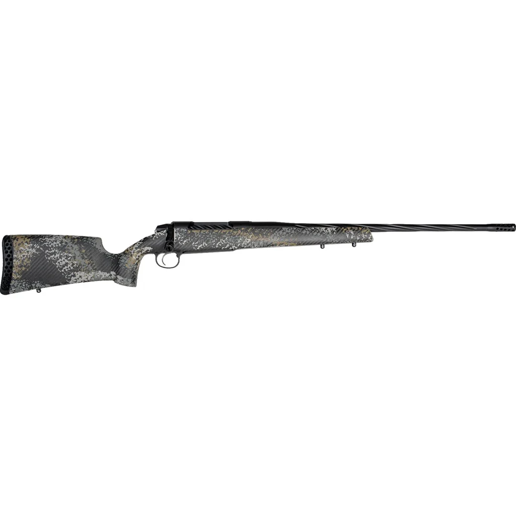 Weatherby 307 Alpine ST Rifle 308 Win 20 in. Grey w/Tan/White/GRY Sponge RH - Image 2