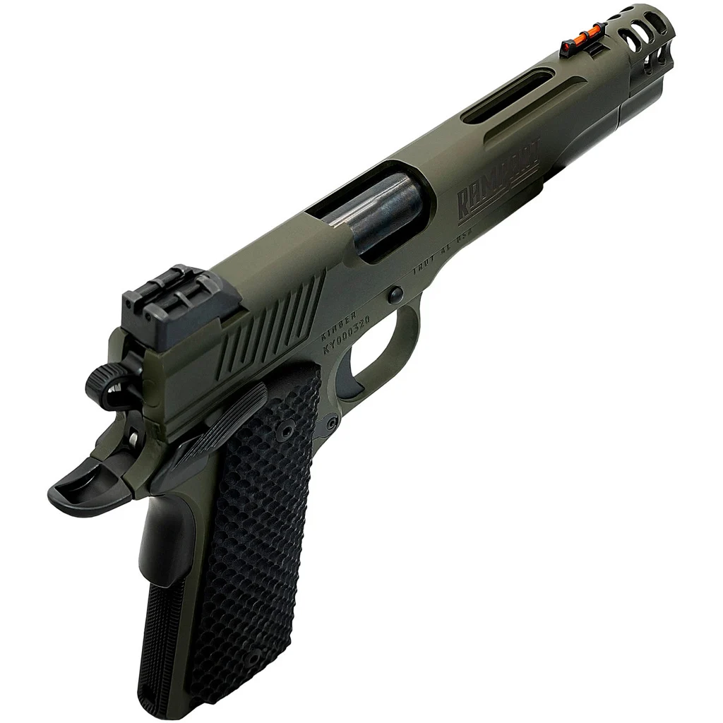 Kimber Rampart Pistol 9 mm 5 in. OD Green 9 rd. Compensated - Image 2