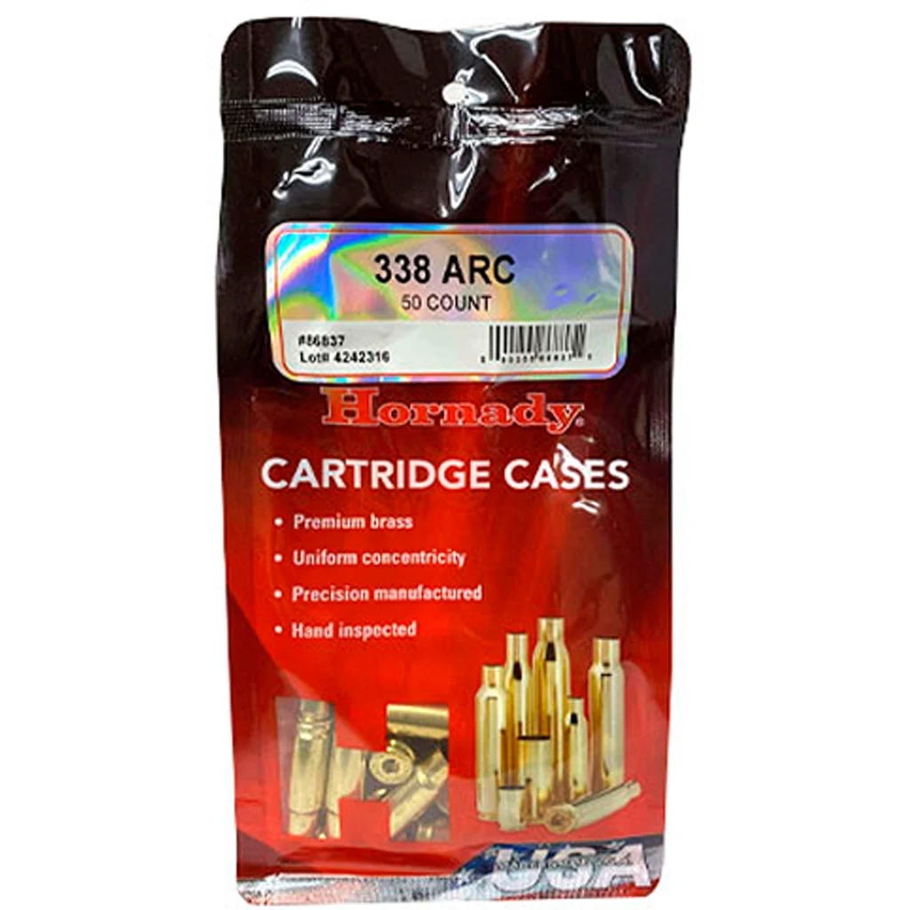 Hornady Rifle Cartridge Cases 338 ARC - Image 2