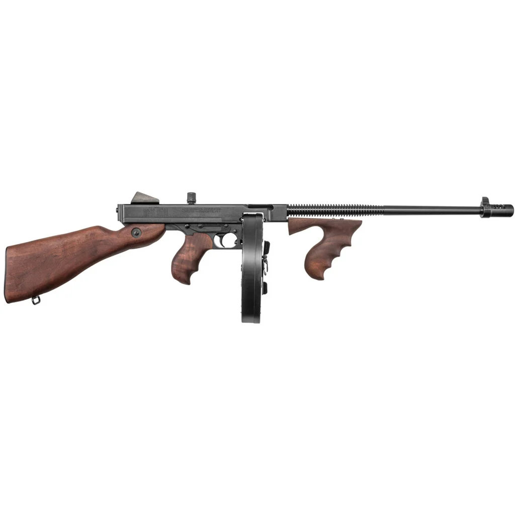 Auto-Ordnance 1927A-1C Lightweight Deluxe Rifle 45 ACP 16.5 in. Walnut 100 rd. Drum - Image 2
