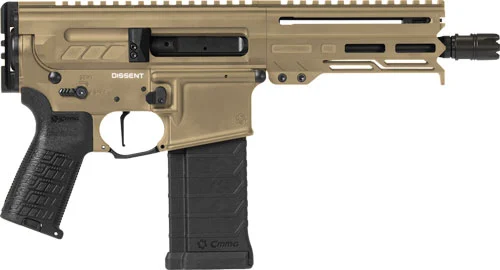 CMMG PISTOL DISSENT MK4 5.7X28 – MM 6.5″ 32RD COYOTE TAN - FREE SHIPPING - Image 2