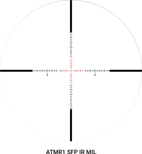 ATHLON SCOPE TALOS 6-24X50 - SF IR ATMR1 MIL SFP 1" - Image 2