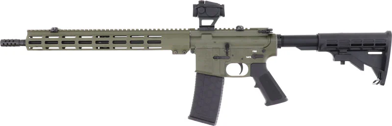 GLFA AR15 RIFLE 223 WYLDE – 16″ NIT BBL ODG TSR-1X RD - FREE SHIPPING - Image 2