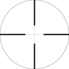 GPO SCOPE PASSION 3X 4-12X42 - PLEX 1" W/CUSTOM TURRET RINGS - Image 2
