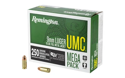  UMC MP 9MM 115GR FMJ 250/1000 Ammo