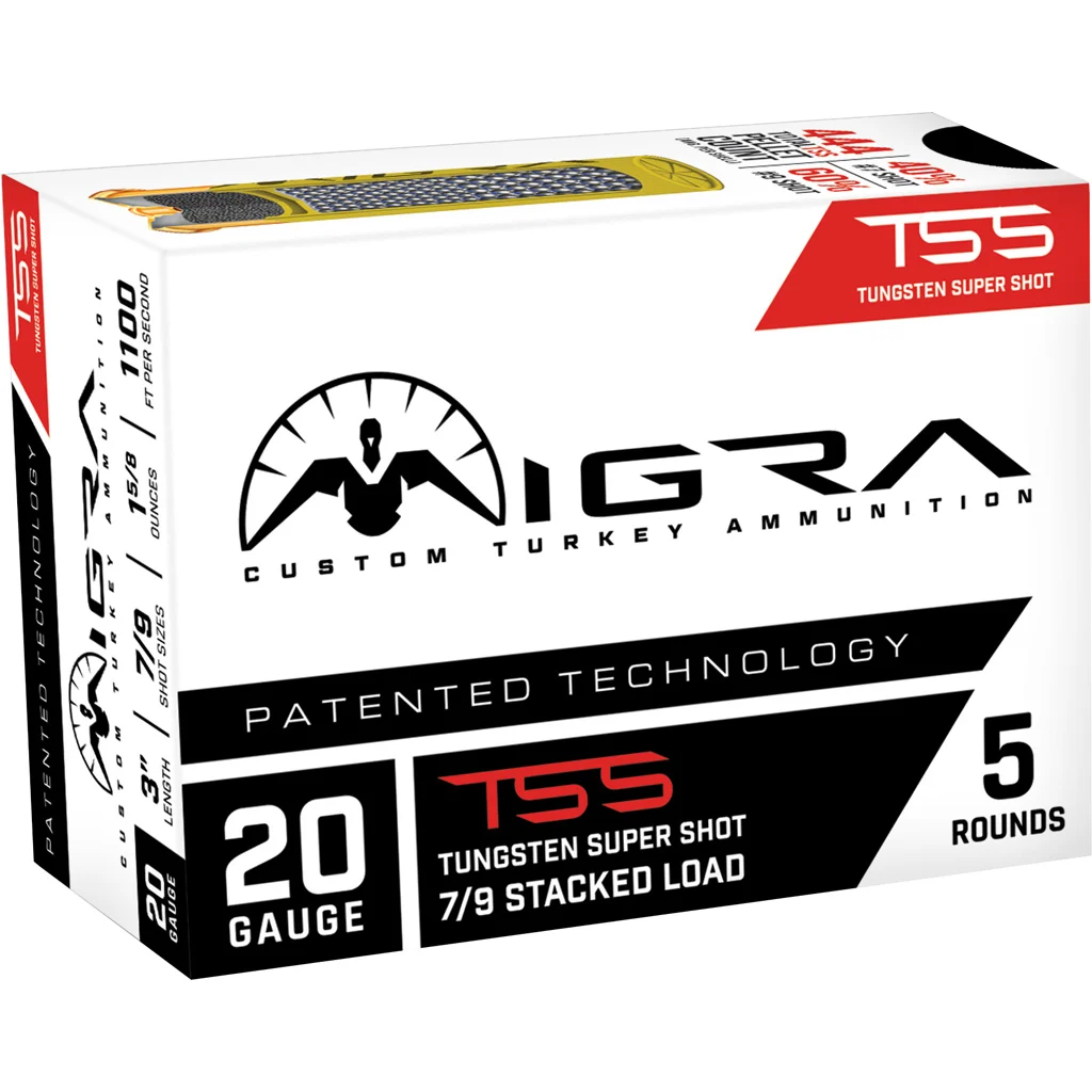 Migra Staxd TSS Turkey Load 20 ga. 3 in. 1 5/8 oz. 7-9 Shot 5 rd. - Image 3