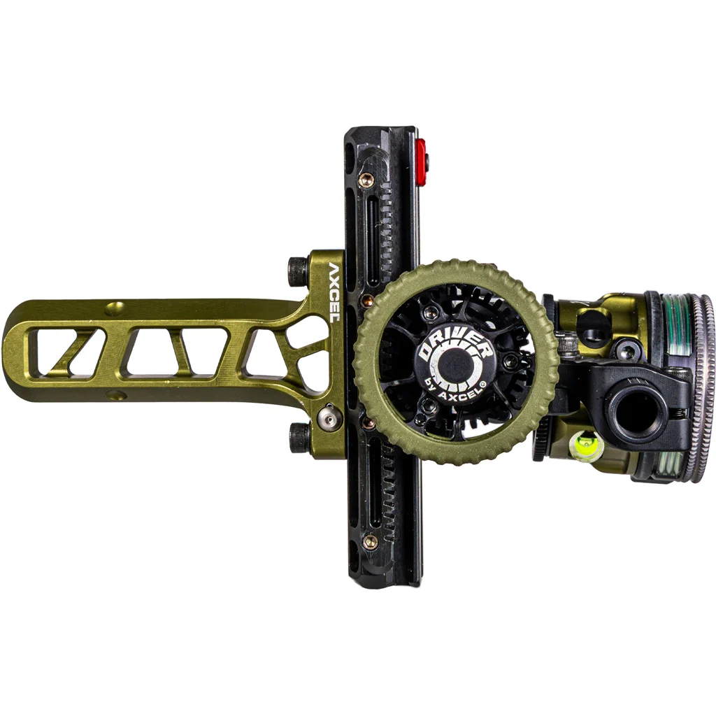 Axcel Driver Plus Slider Sight w/AVX-31 Scope Tactical BH Bridge-Lock .019 Green Fiber 1 Pin RH - Image 2