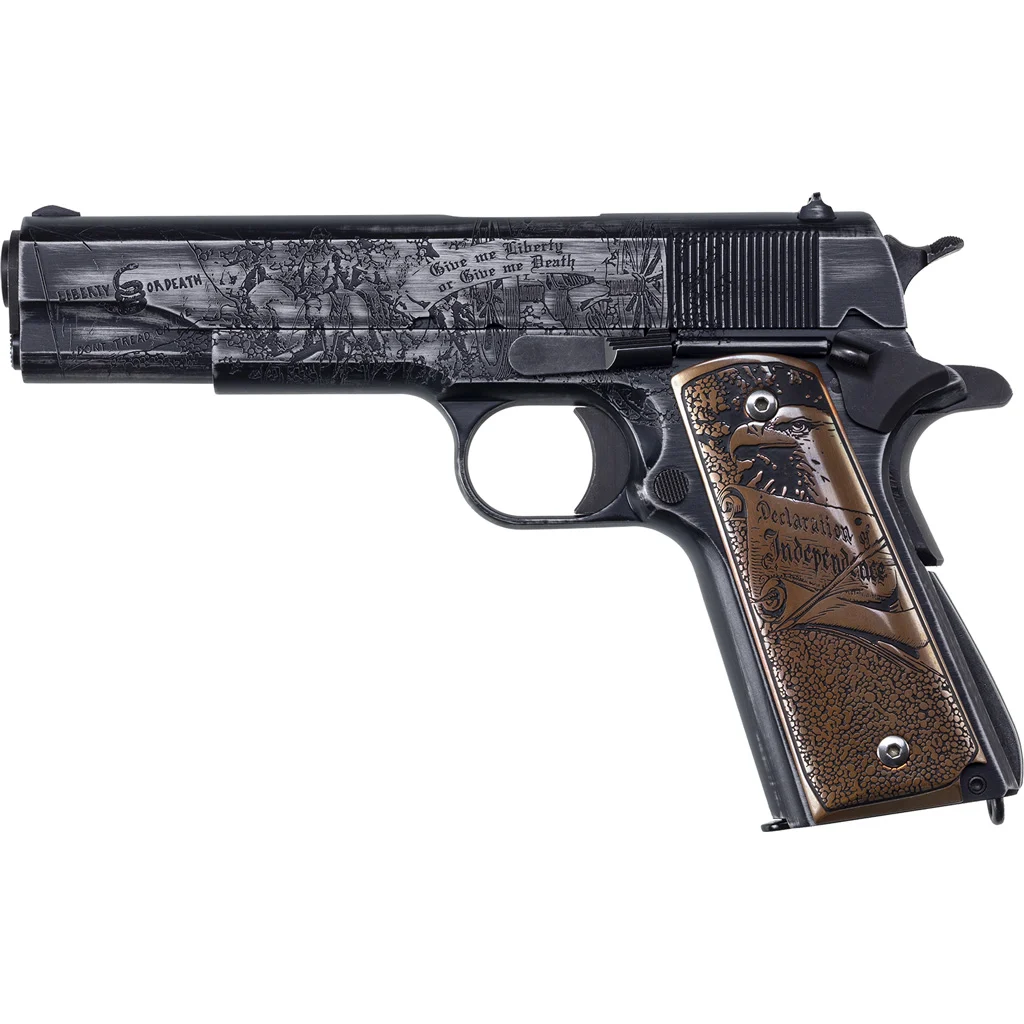 Auto-Ordnance Revolution 1911 Pistol 45 ACP 5 in. Carbon Steel 7 rd. - Image 2