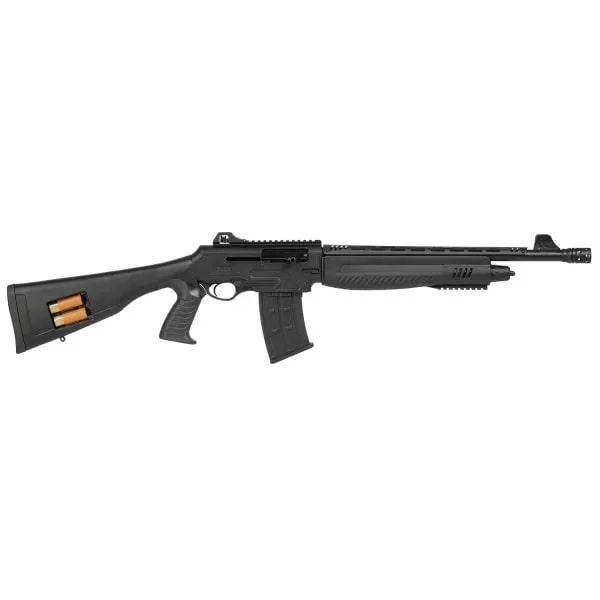 ESCORT Raider Semi Auto Shotgun 12ga 3" Chamber 5rd Magazine 18" Barrel Black
