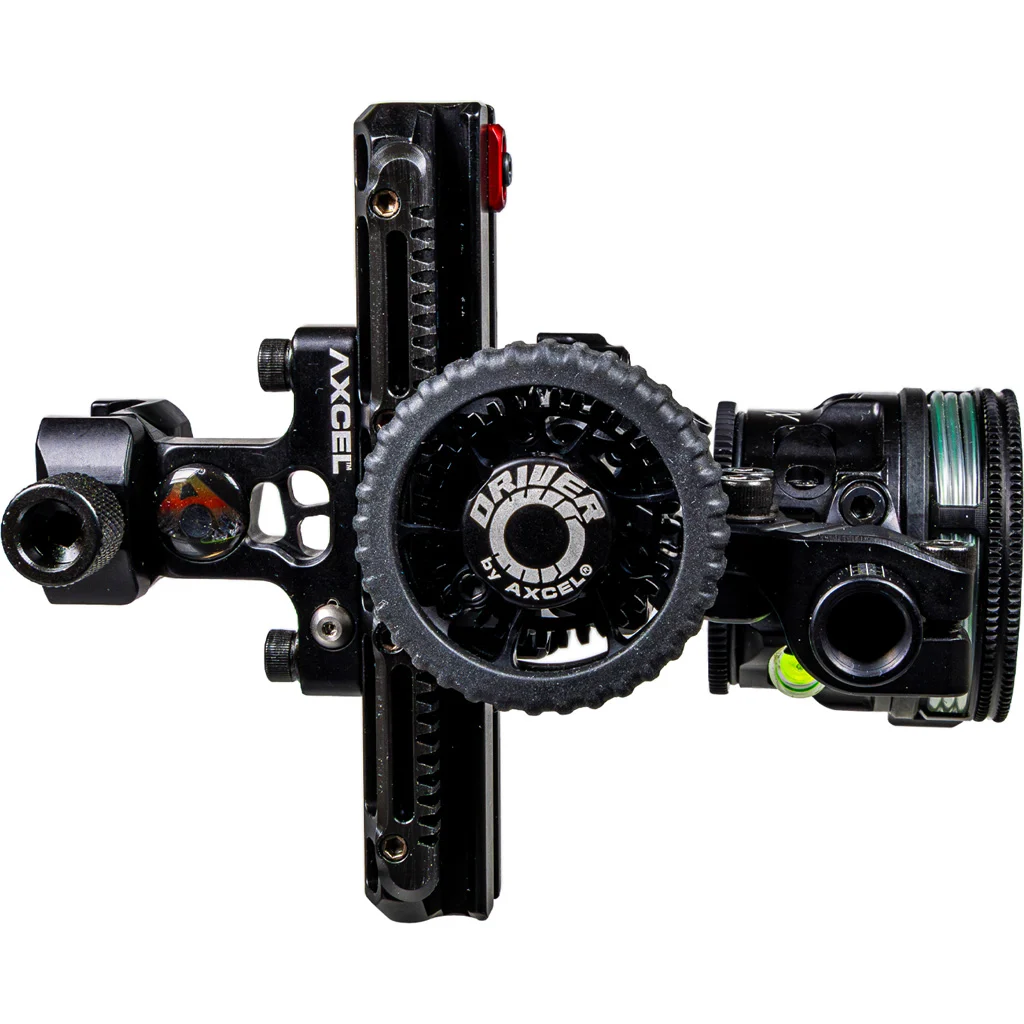Axcel Driver Plus Slider Sight w/AVX-31 Scope Stealth BH Picatinny .019 Green 1 Pin RH - Image 2