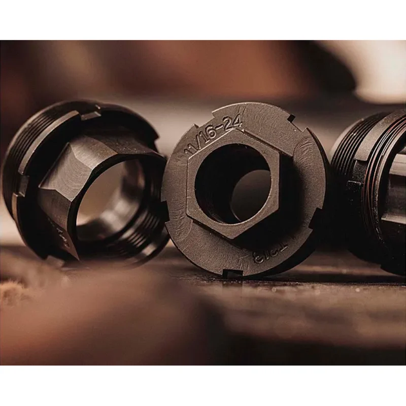 Dead Air Suppressor Direct Thread Adapter DT Mount w/HUB Compatible Products M18X1 - Image 2