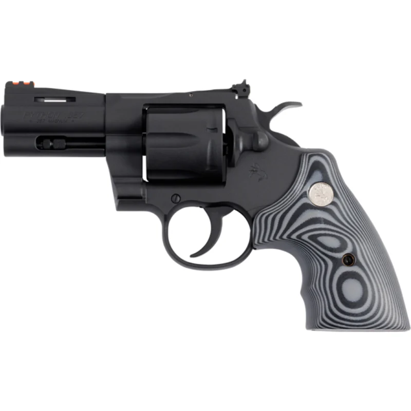 Colt Python Revolver 357 Mag 3 in. Matte Blue G10 Grip 6rd. - Image 2