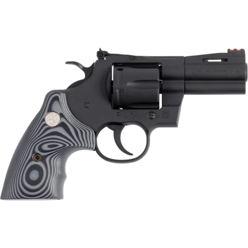 Colt Python Revolver 357 Mag 3 in. Matte Blue G10 Grip 6rd. - Image 3