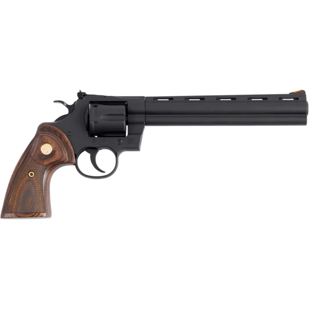 Colt Python Revolver 357 Mag 8 in. Matte Blue Walnut Grip 6rd. - Image 3