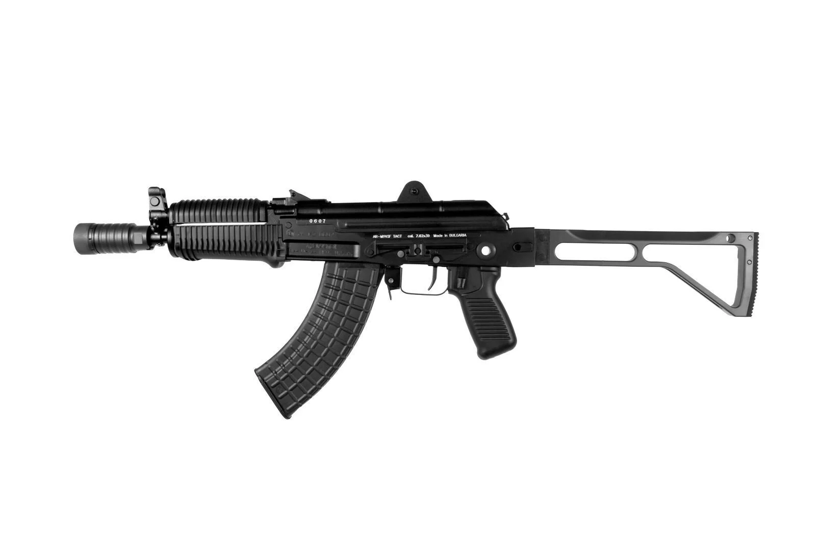 Arsenal Factory SBR AR-M14SF TACT 7.62x39mm Rifle Tactical Right-Side Folding Stock Black - Image 2