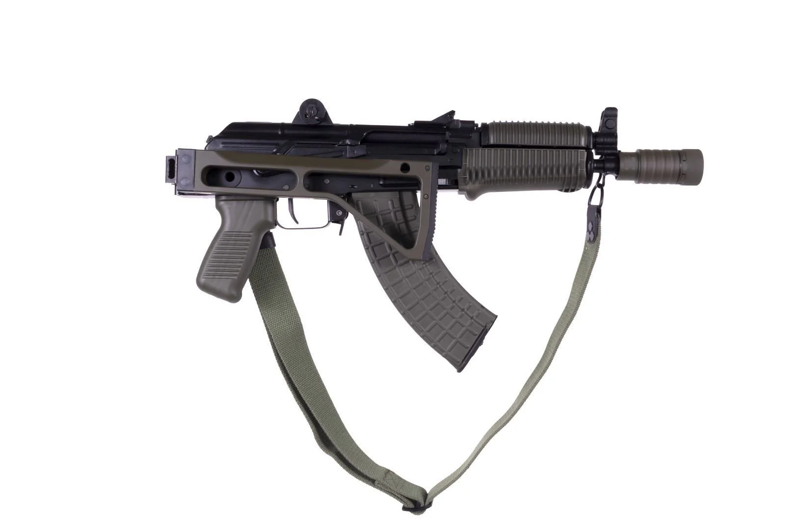Arsenal Factory SBR AR-M14SF TACT 7.62x39mm Rifle Tactical Right-Side Folding Stock Green - Image 3