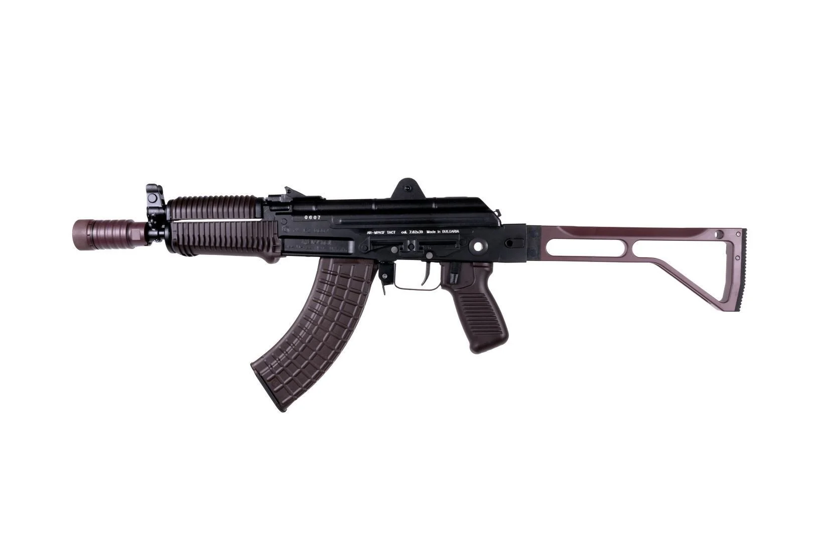Arsenal Factory SBR AR-M14SF TACT 7.62x39mm Rifle Tactical Right-Side Folding Stock Plum - Image 2