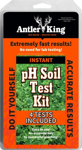 ANTLER KING INSTANT PH SOIL - TEST KIT