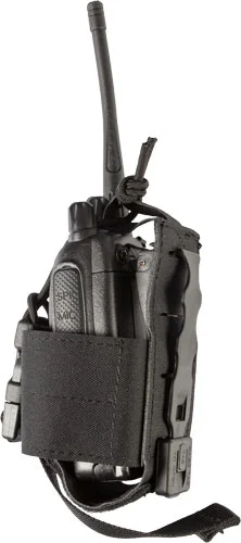 GREY GHOST GEAR RADIO POUCH - SMALL LAMINATE BLACK
