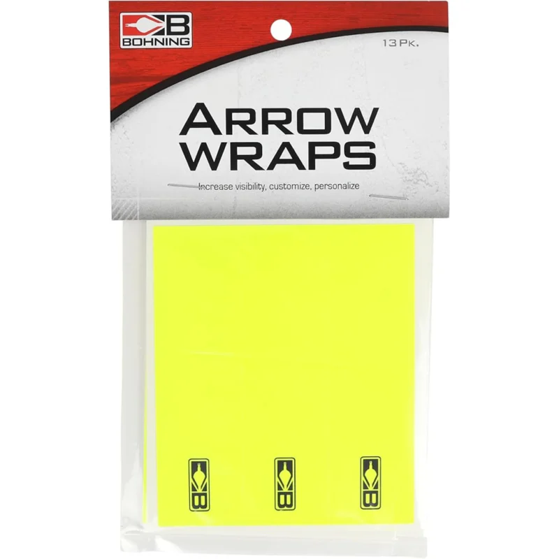 Bohning Arrow Wraps Standard 5.5 in. Neon Yellow 13 pk. - Image 2