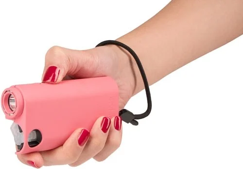 GUARD DOG OLYMPIAN 3-IN-1 PINK - STUN GUN/LIGHT/PEPPER SPRAY - Image 2