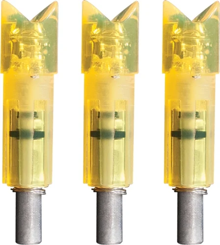 LUMENOK LIGHTED NOCK XBOW HD - ORANGE CRESCENT EASTON 3PK - Image 2