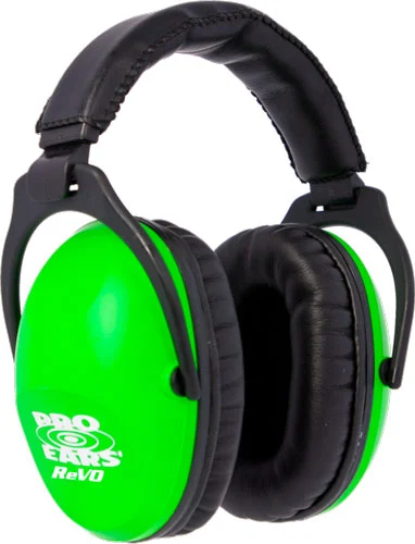 PRO EARS REVO EAR MUFF - PASSIVE NEON GREEN