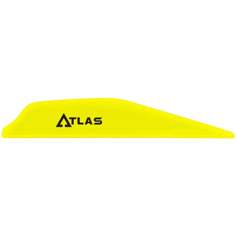 Bohning Atlas Vanes Neon Yellow 100 pk. - Image 2