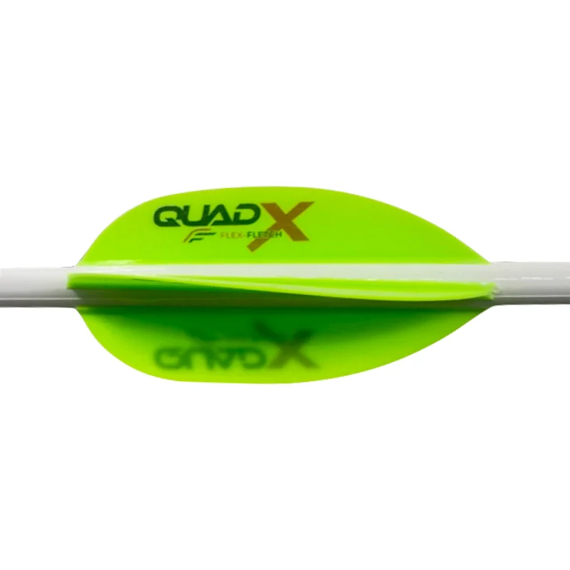 Flex Fletch Quad X Vanes Cosmic Green 50 pk. - Image 2