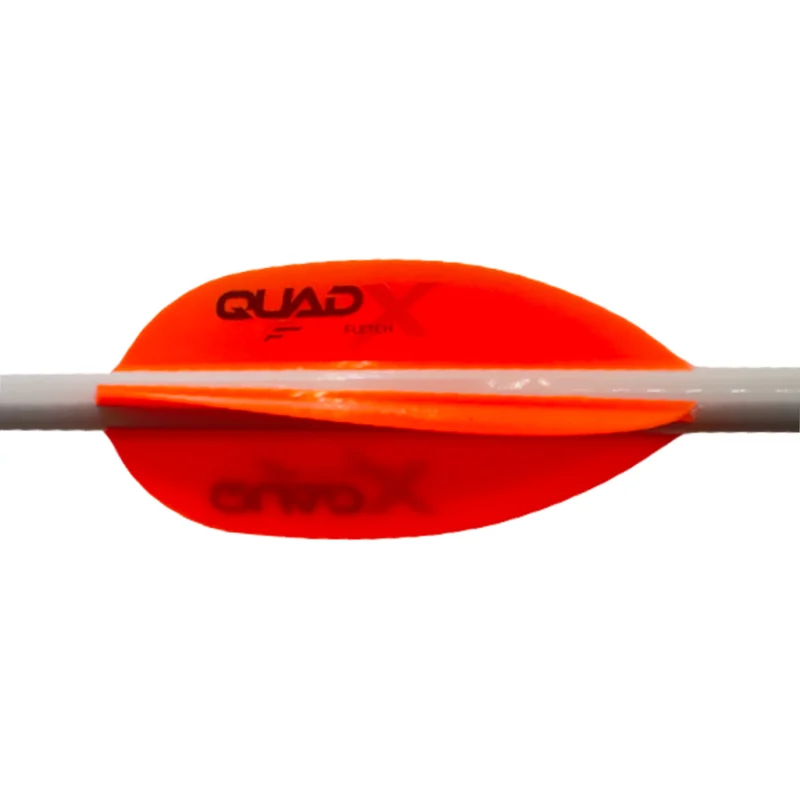 Flex Fletch Quad X Vanes Blaze Orange 50 pk. - Image 3