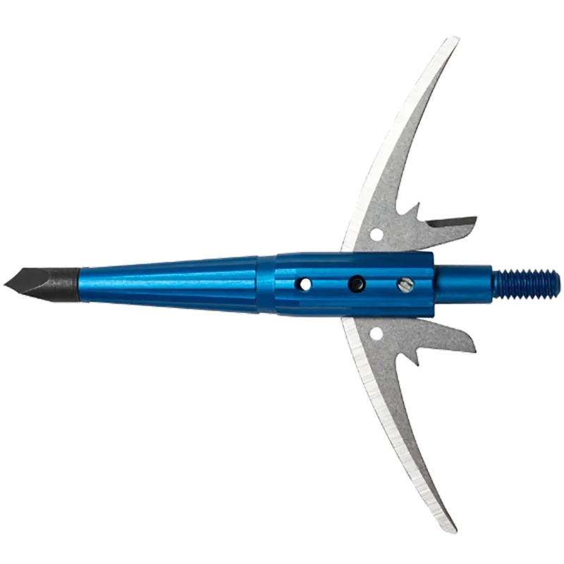 Swhacker Levi Morgan Series Broadheads 125 gr. 2.5 in. Cut 3 pk. w/ Set Screw - Image 2