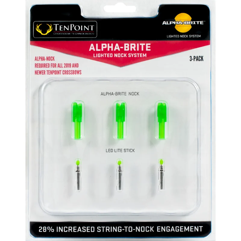 TenPoint Alpha Brite Lighted Nock System 3 pk. - Image 2