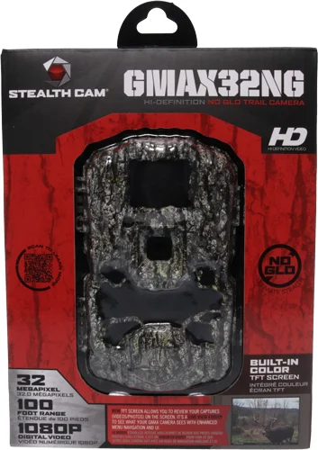 STEALTH CAM TRAIL CAM GMAX32 - 32MP/1080HD VIDEO CAMO NO-GLO - Image 2