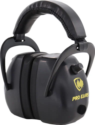 PRO EARS GOLD II 30 EAR MUFF - ELECTRONIC W/PADDED BASE BLK - Image 2
