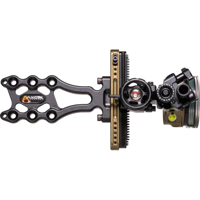 Axcel LANDSLYDE Slider Tactical Bowhunting Sight AVX-41 Scope 1 Pin .010 Green Fiber - Image 2