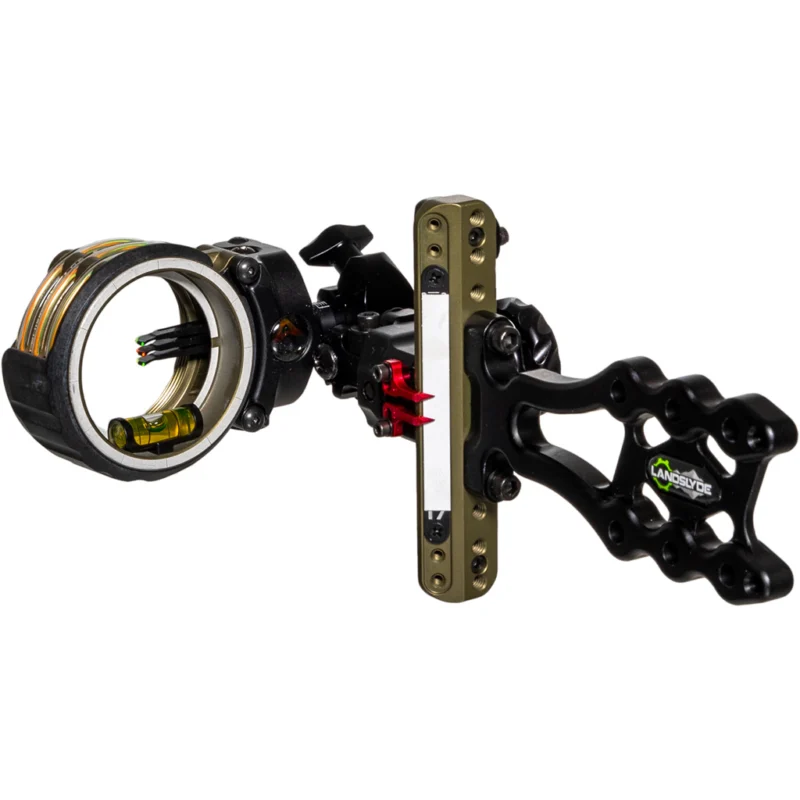 Axcel LANDSLYDE Slider Tactical Bowhunting Sight AccuStat II Micro 3 Pin .019 - Image 2