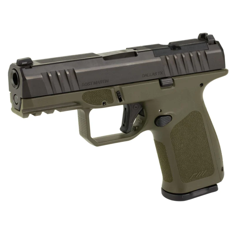 ROST MARTIN RM1C HGA 9MM 4 IN BBL OPTIC READY W RMR PLATE OD GREEN 1/15RD 1/17RD AMG - Image 3