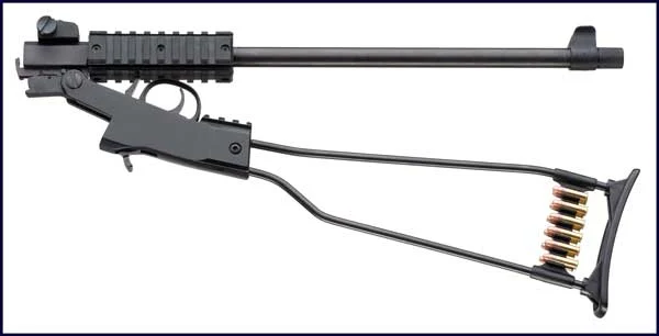 CHIAPPA LITTLE BADGER 22WMR - 1/2X28" THREADED BLACK MATTE - Image 2