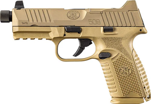 FN 509M TACTICAL 9MM OPTICS - READY NIGHT SIGHTS FDE 24RD - Image 2