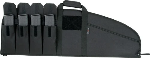 ALLEN COMBAT RIFLE CASE 37" - W/6-POCKETS BLACK - Image 2