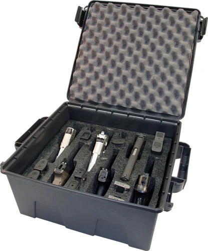 MTM TACTICAL PISTOL HANDGUN - CASE 6 GUN DARK GREY - Image 2