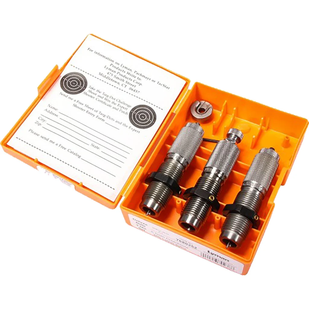Lyman Carbide Deluxe Rifle 3 Piece Die Set 223 Rem/5.56mm - Image 2