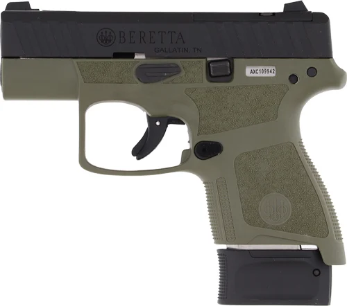 BERETTA APX A1 CARRY 9MM 3" FS - 8RD OD GREEN OPTICS READY - Image 2