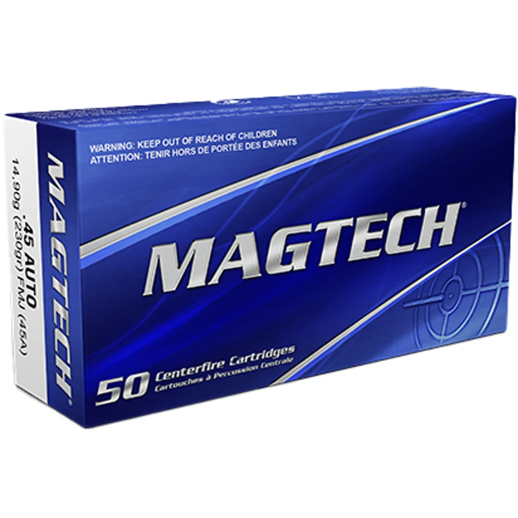 Magtech Pistol Ammo 45 Auto 230 gr. FMJ 50 rd. - Image 2