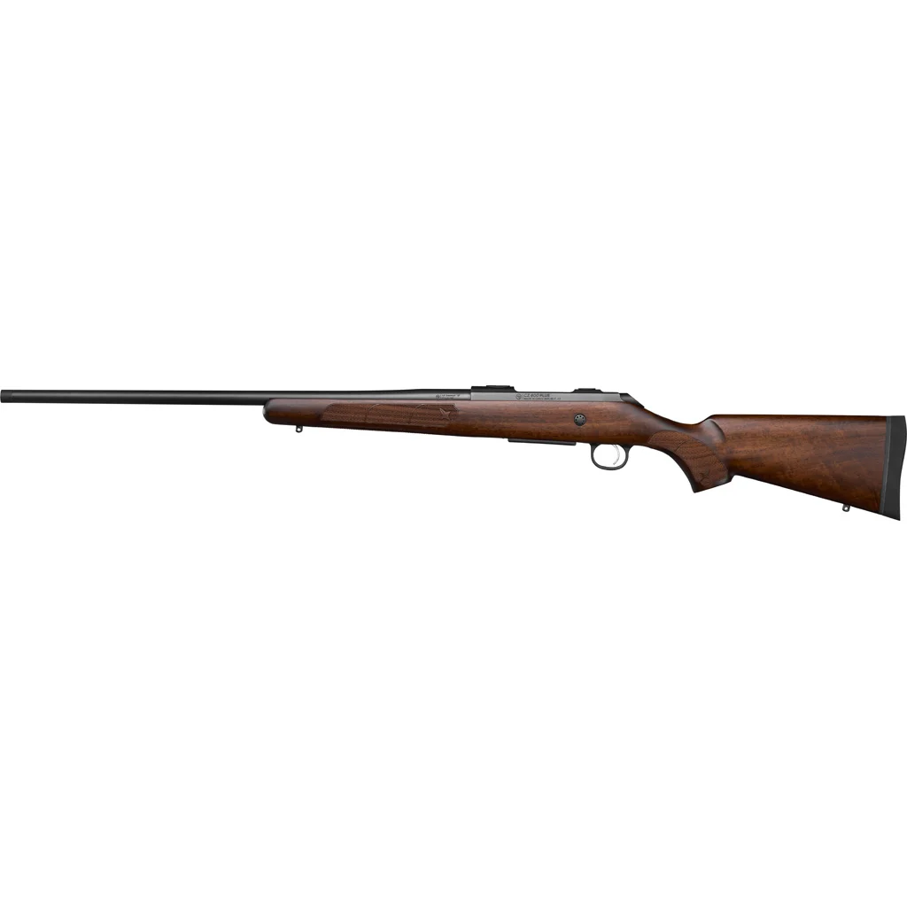 CZ 600 Plus American Rifle 308 Win 20 in. Walnut w/Drill&Tap Threaded 5 rd. - Image 2